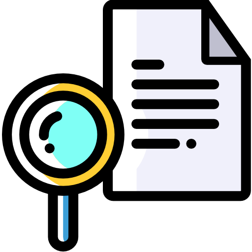 Document Detailed Rounded Color Omission icon
