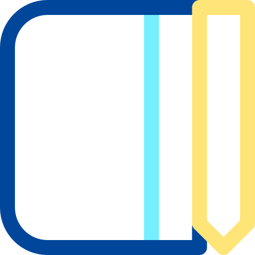 スケッチブック Basic Rounded Lineal Color icon