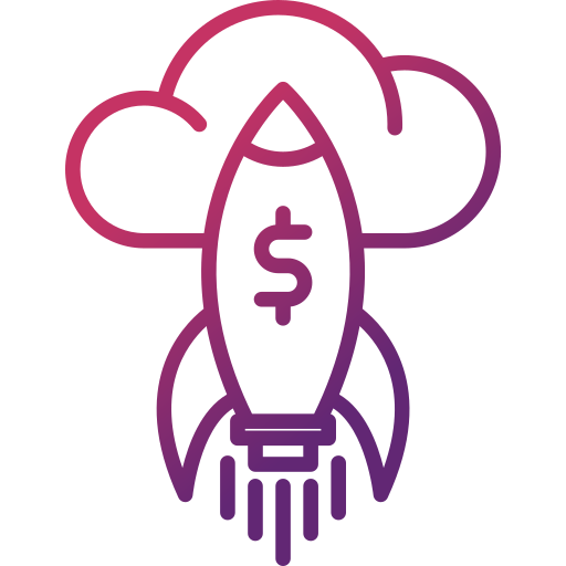 Money Cubydesign Gradient icon