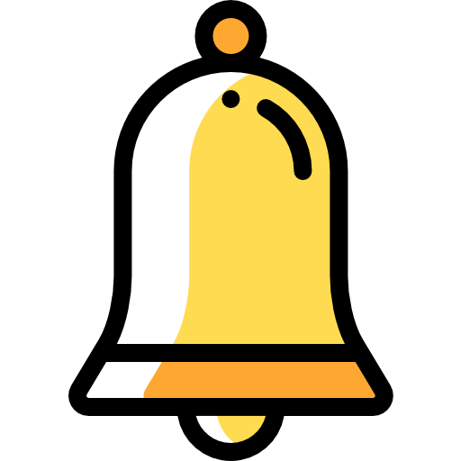 dzwonek Detailed Rounded Color Omission ikona
