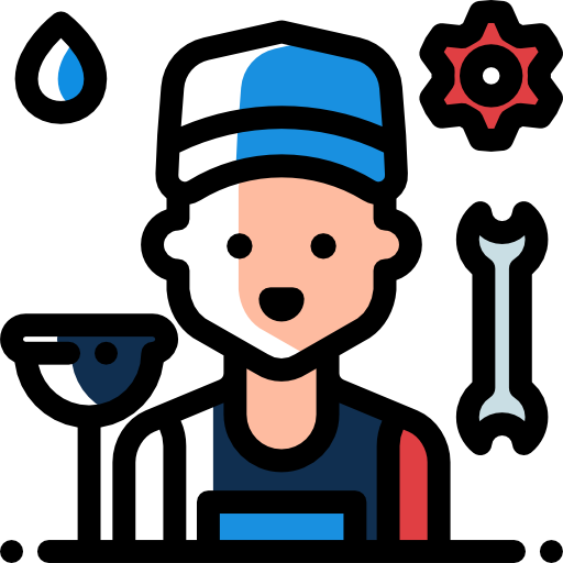 Plumber Detailed Rounded Color Omission icon