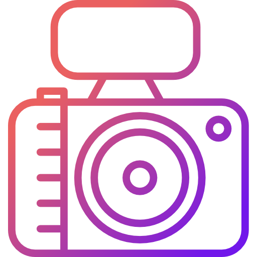 kamera Cubydesign Gradient ikona