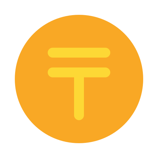 tenge Generic color fill icon