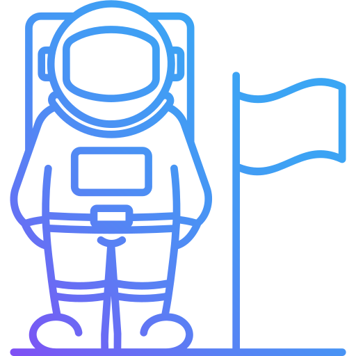 Astronaut Generic gradient outline icon