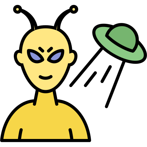 Extraterrestrial Generic color lineal-color icon