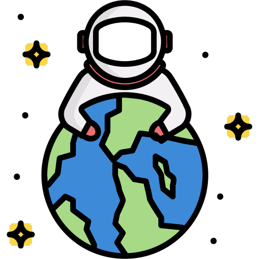 Space exploration Generic color lineal-color icon