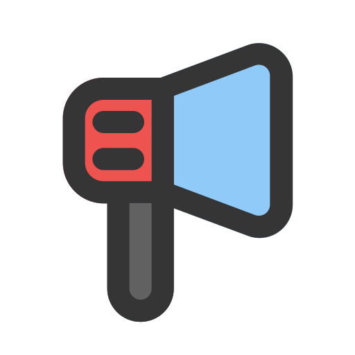 Megaphone Generic color lineal-color icon