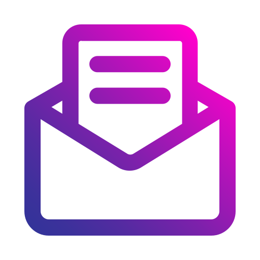 newsletter Generic gradient outline icon