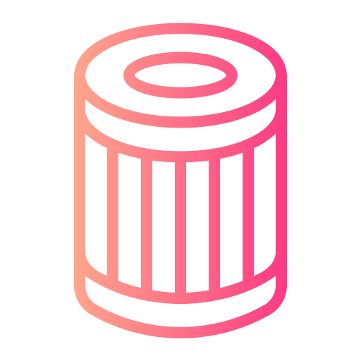 Air filter Generic gradient outline icon
