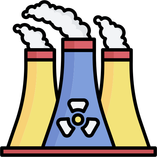 Nuclear Generic color lineal-color icon