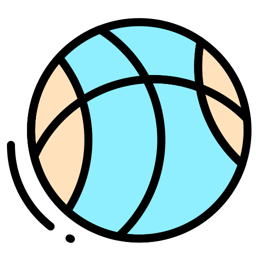 baloncesto Generic color lineal-color icono