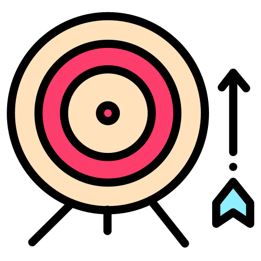 Dartboard Generic color lineal-color icon