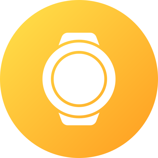 orologio Generic gradient fill icona