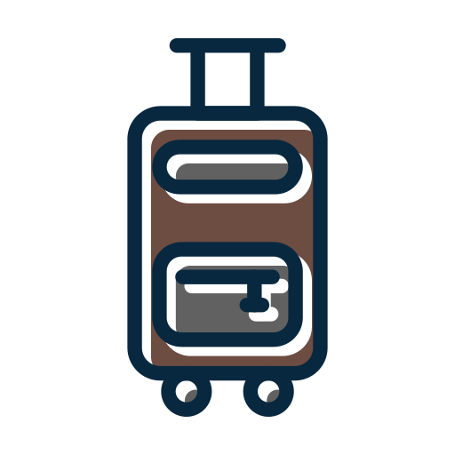 Luggage Generic color lineal-color icon