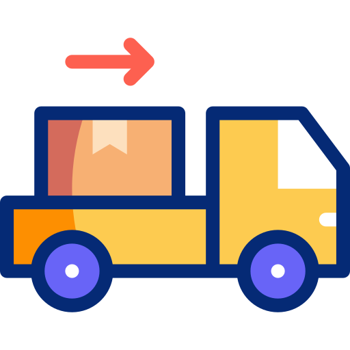 Delivery truck Basic Accent Lineal Color icon