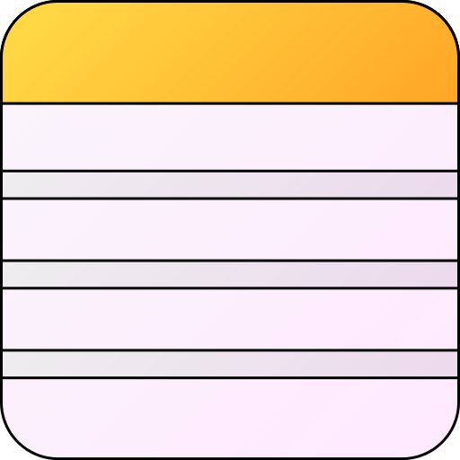 text Generic gradient lineal-color icon