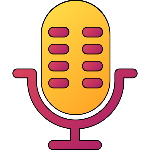 mikrofon Generic gradient lineal-color ikona