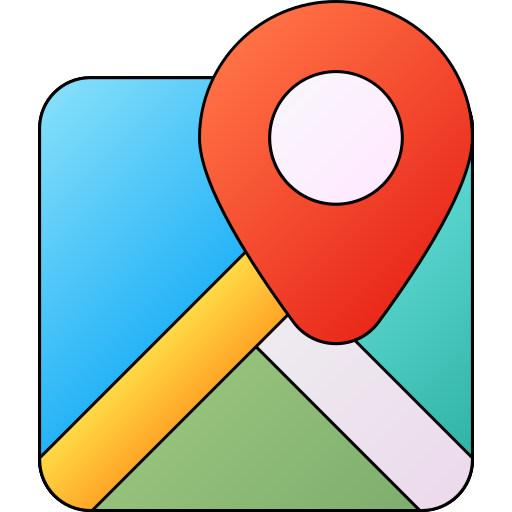 Location Generic gradient lineal-color icon