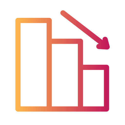 diagrammbalken Generic gradient outline icon