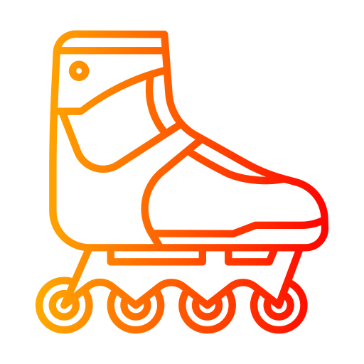 skate Generic gradient outline Ícone