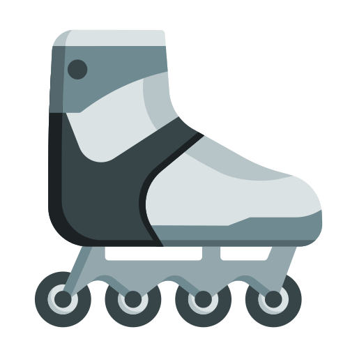 patins à roulettes Generic color fill Icône