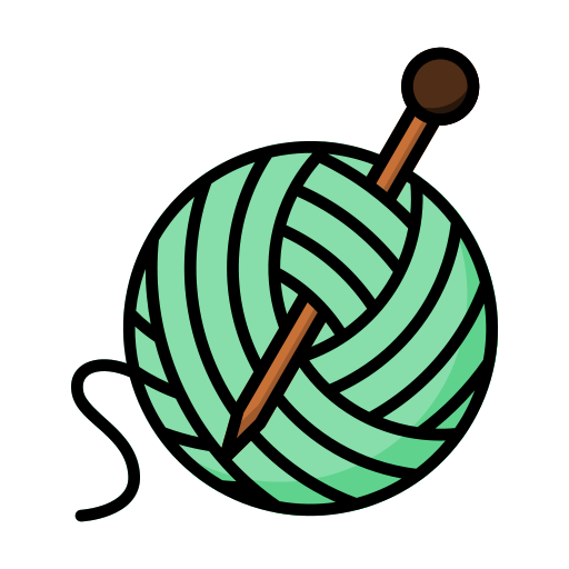 Knitting Generic color lineal-color icon