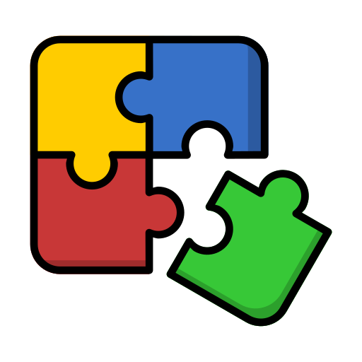 Jigsaw Generic color lineal-color icon