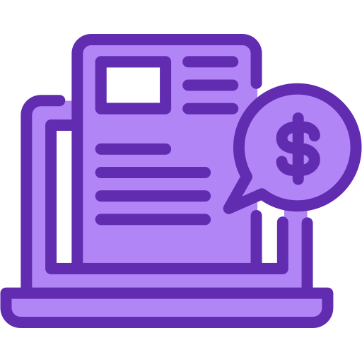 Invoice Generic color lineal-color icon