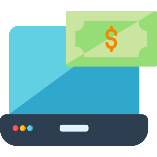 Online pay Generic color fill icon