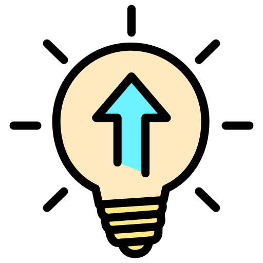 Growth idea Generic color lineal-color icon