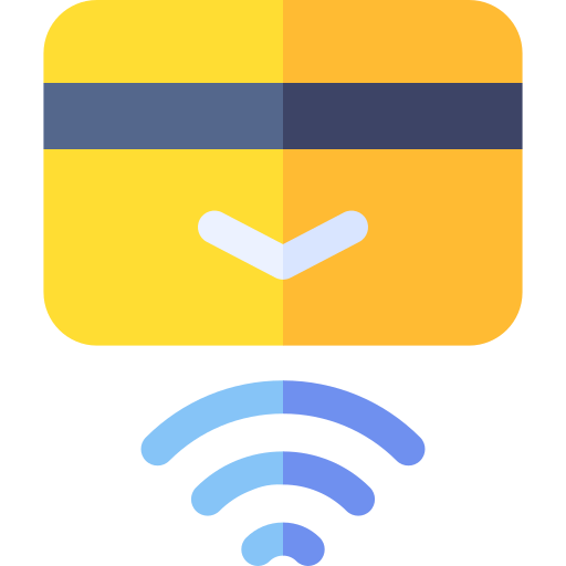Tap to pay Basic Rounded Flat icon