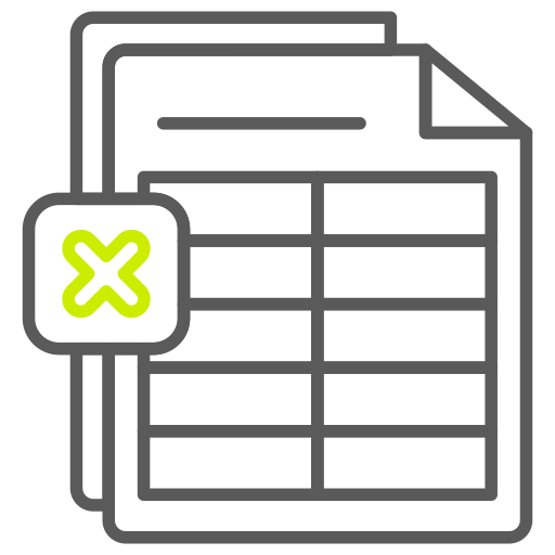 excel-datei Generic color outline icon