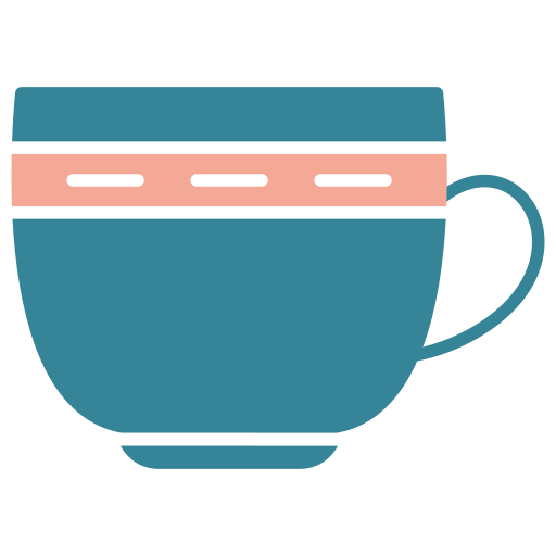 Чашка чая Generic color fill иконка