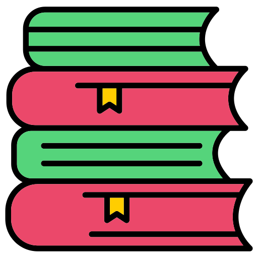 Books Generic color lineal-color icon