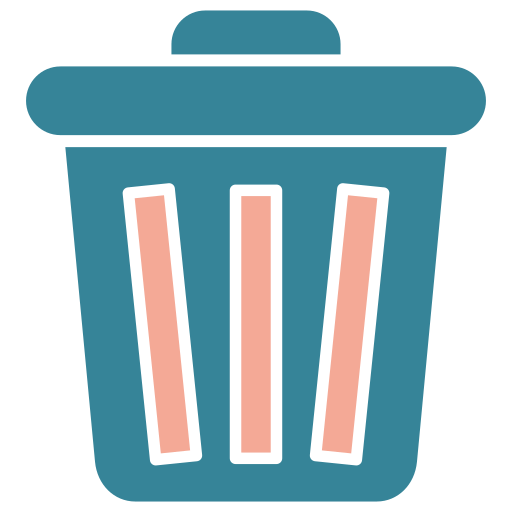 Trash bin Generic color fill icon