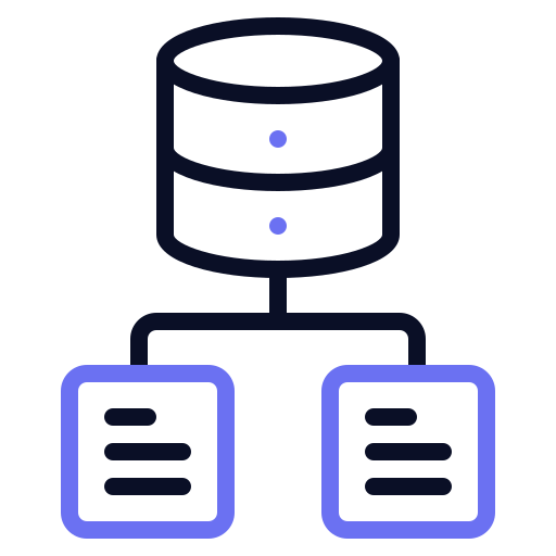 Data architecture Generic color outline icon