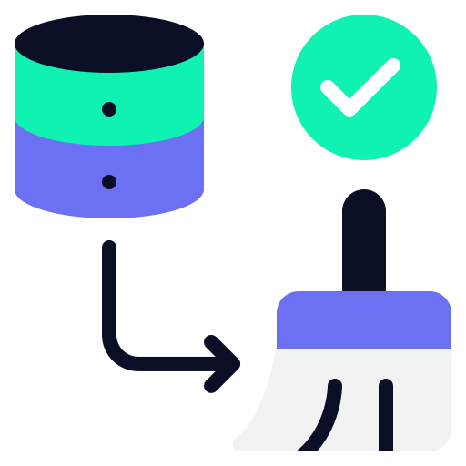 Data cleaning Generic color fill icon