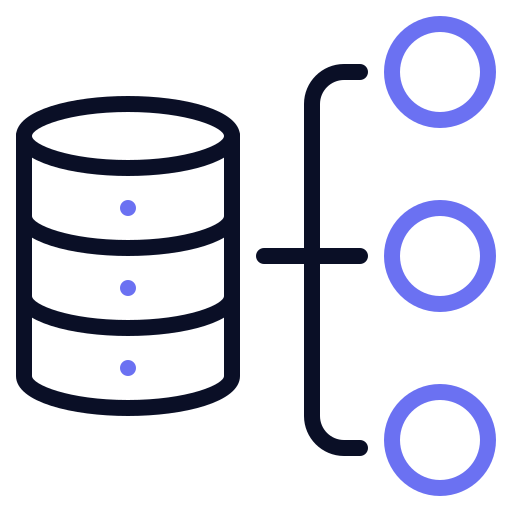Data flow Generic color outline icon