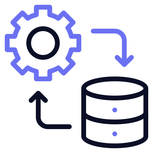 integración de datos Generic color outline icono