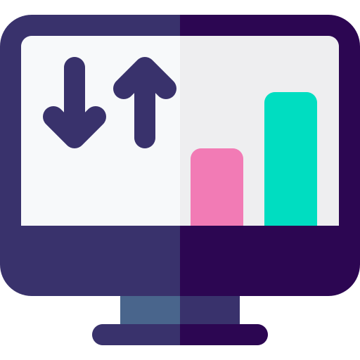 trafic web Basic Rounded Flat Icône