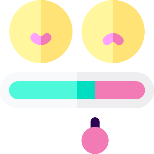 emoji opinii Basic Rounded Flat ikona