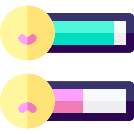 feedback-emoji Basic Rounded Flat icon
