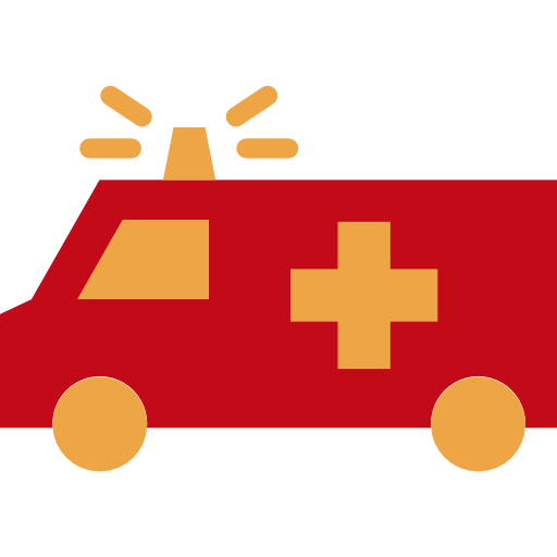 Ambulance Berkahicon Flat icon
