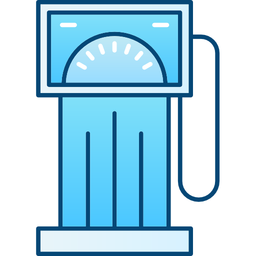 gasolinera Cubydesign Blue icono