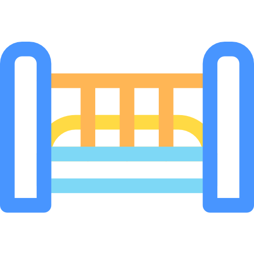Детская кроватка Basic Rounded Lineal Color иконка
