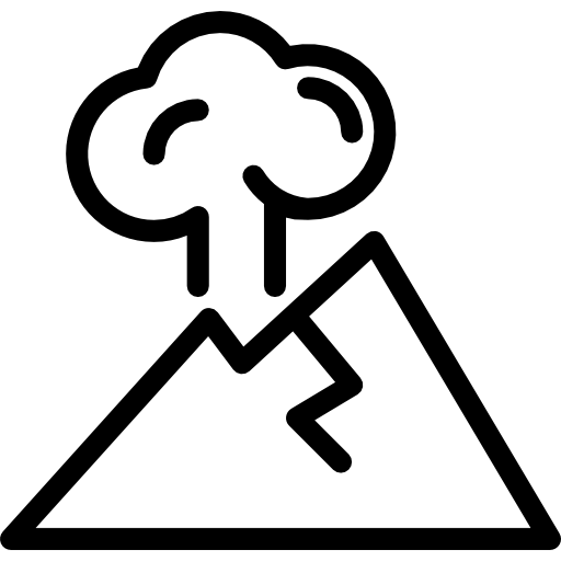 Вулкан Berkahicon Lineal иконка