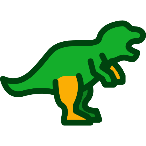 Tyrannosaurus Berkahicon Lineal Color icon