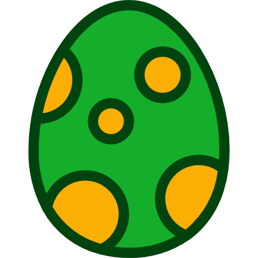 huevo Berkahicon Lineal Color icono