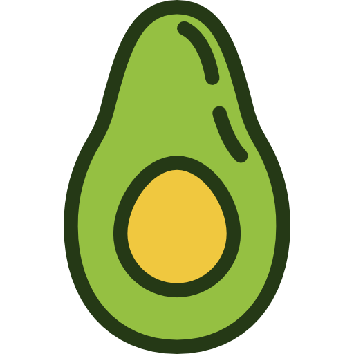 Avocado Berkahicon Lineal Color icon
