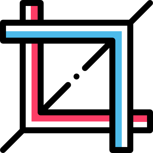 przyciąć Detailed Rounded Color Omission ikona